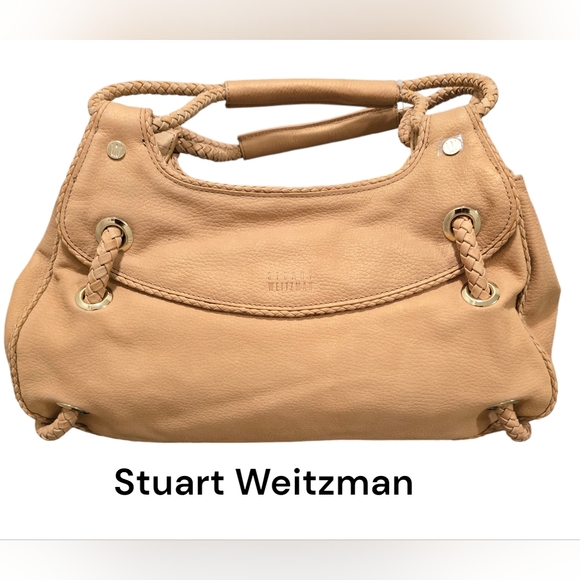 NEW Stuart Weitzman leather Purse with tags - STATEMENT PIECE - Picture 1 of 9